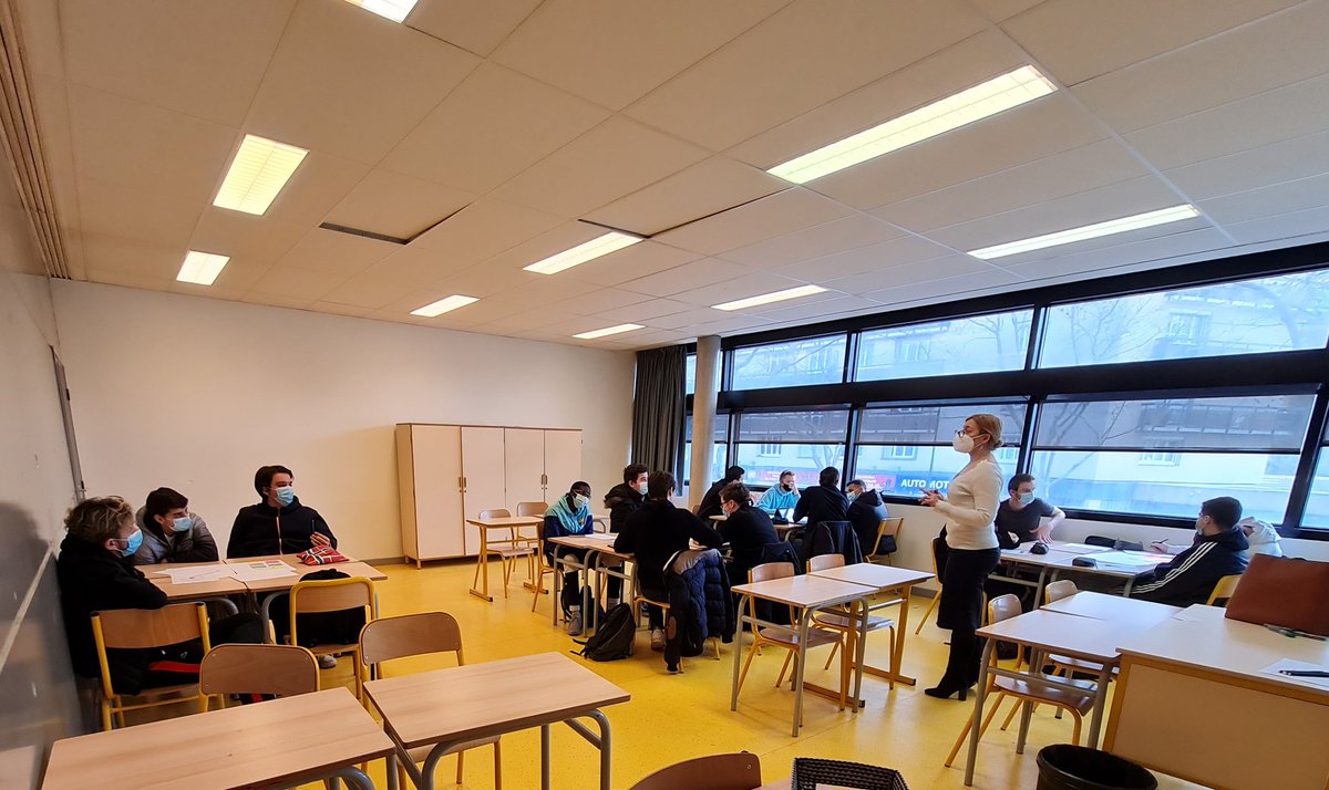 Emma Gaudet (@emmakgaudet) on Twitter photo The students <a href="/LycLaTournelle/">Lycée La Tournelle</a> finished up their problem statements for #CallForCodePTECH this morning 👍💪 #WeArePTECH The students <a href="/LycLaTournelle/">Lycée La Tournelle</a> finished up their problem statements for #CallForCodePTECH this morning 👍💪 #WeArePTECH