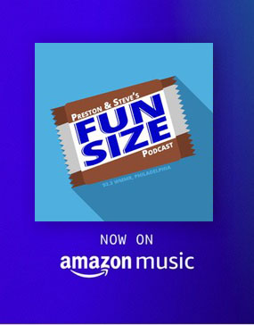 Hey, Preston &amp; Steve fans! You can now listen to Preston &amp; Steve's Fun Size Podcast on <a href="/amazonmusic/">Amazon Music</a>. Click here to subscribe: music.amazon.com/podcasts/36475…

#PodcastsOnAmazonMusic <a href="/933WMMR/">93.3 WMMR</a>