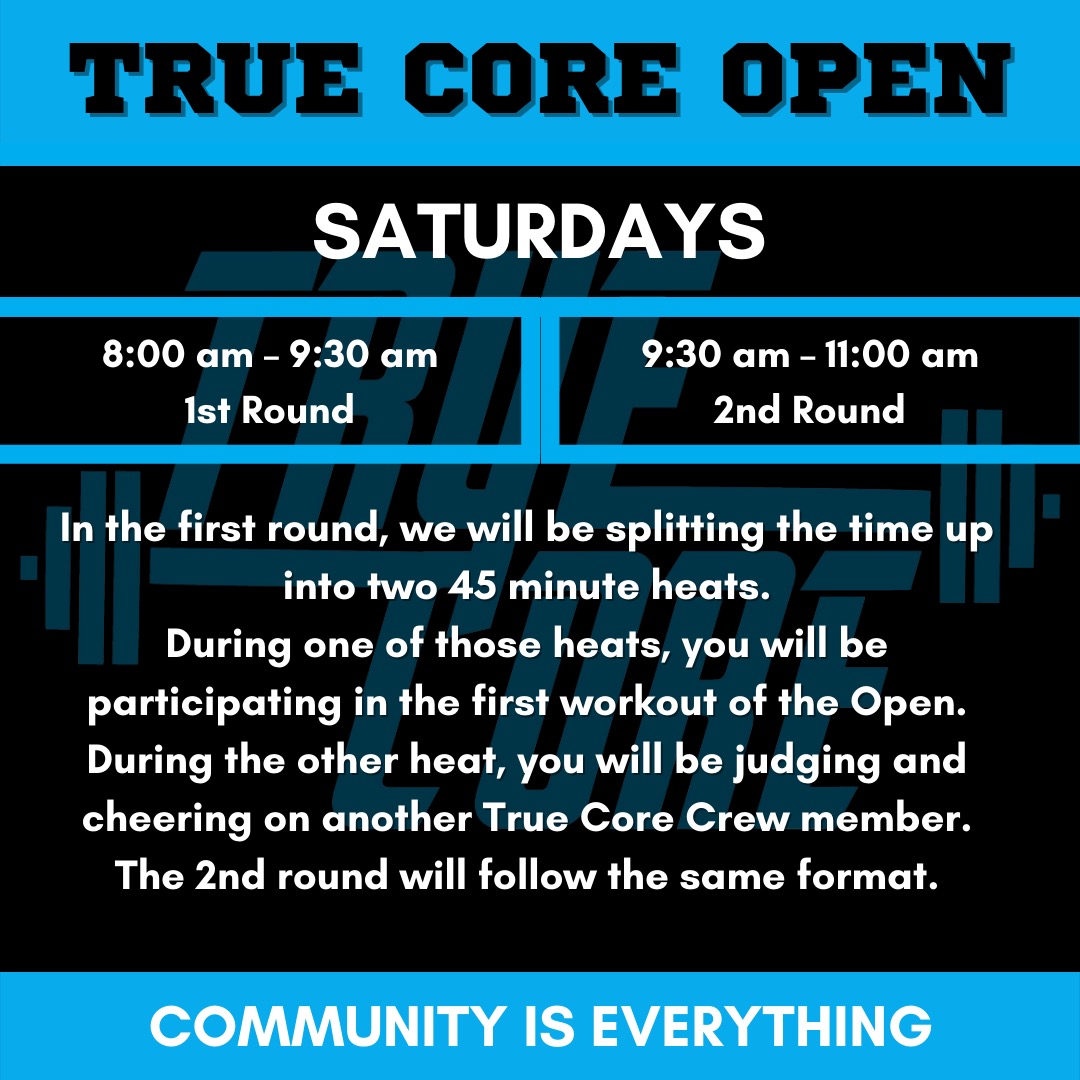 TC_CrossFit's tweet photo. Tomorrow is the 1st day of the 2021 TrueCore Open!!! 
​We can't wait to see the two teams give it all they got! But there can only be 1 winner 🤔 Who's gonna come out on top?!?
​ 
​#friendlycompetition #kippinitreal #swoletrain #crossfitopen #crossfit #truecrossfit #truecorcrew https://t.co/JJ5cl1CDVj