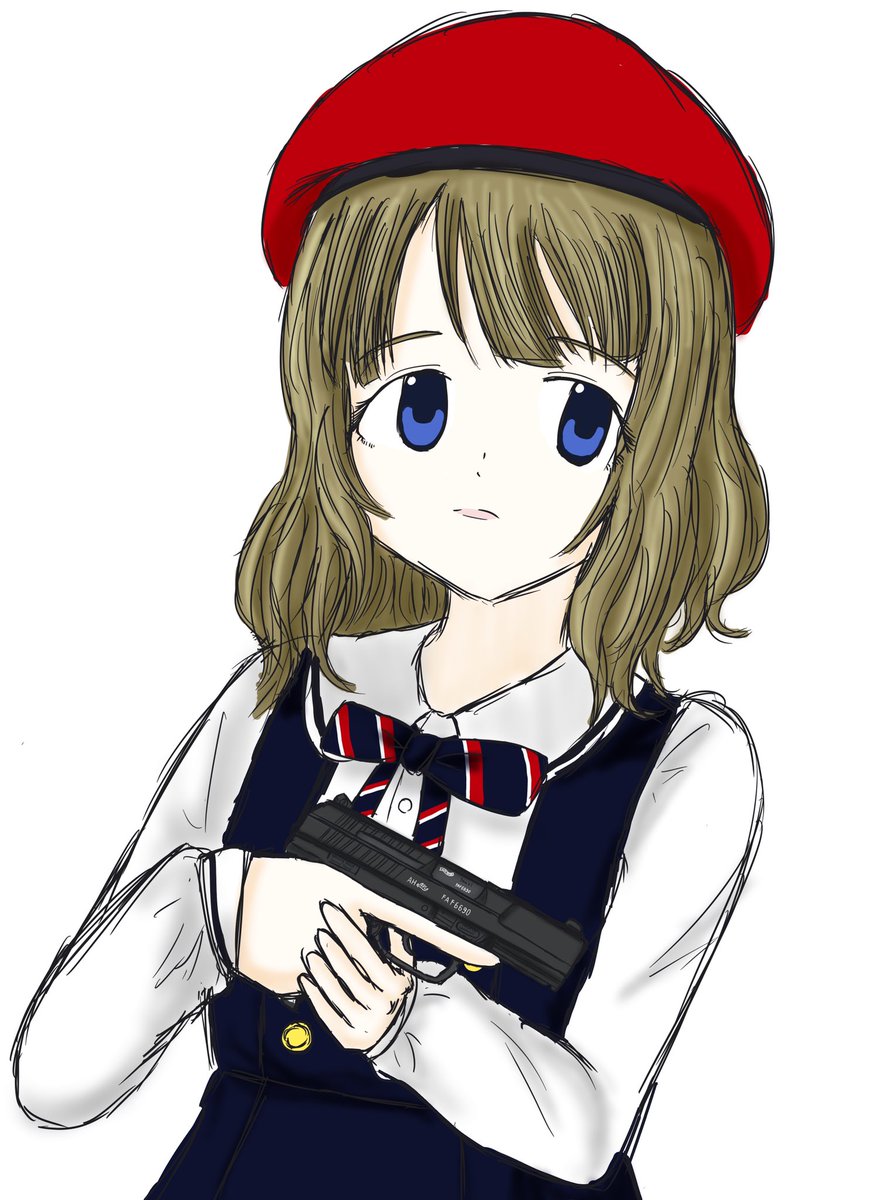 tokyo_890's tweet photo. 今日の
不審者に対応する桃子
#周防桃子 
#P99C https://t.co/SuZyIahdq5