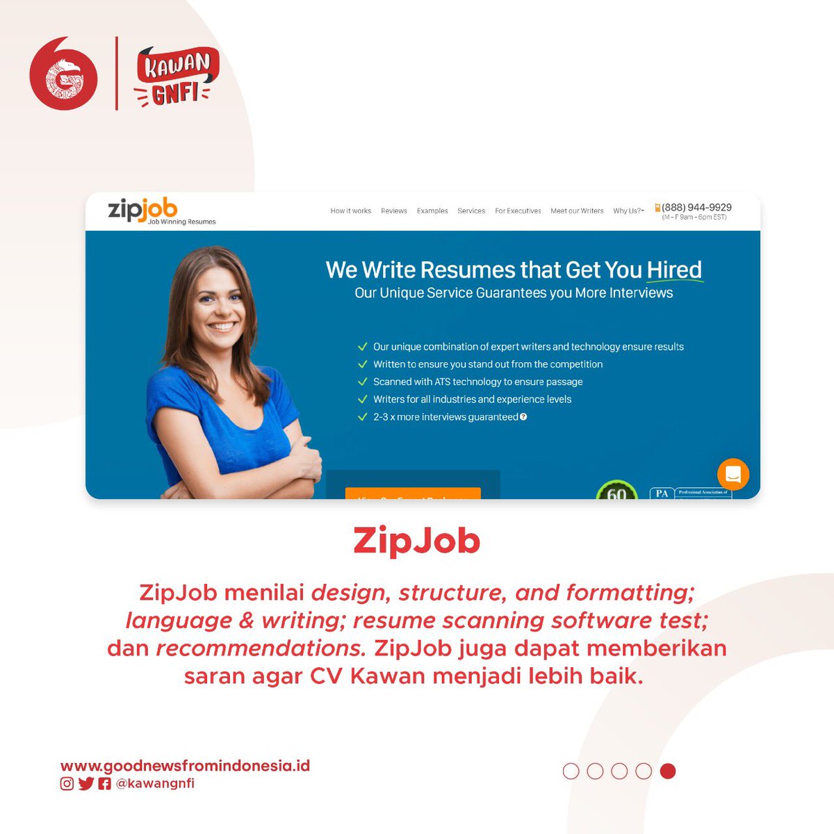 goodsideid's tweet photo. [Rekomendasi Website Untuk Review CV]

#GNFI #KawanGNFI #MakinTahuIndonesia #WebsiteCV #SitusCV #InfoMagang #InfoVolunteer #BuatCV #TipsMembuatCV #BedahCV #DesainCV #ReviewCV #JasaCV #JasaMembuatCV #JasaBuatCV https://t.co/qcG2D7lRbL