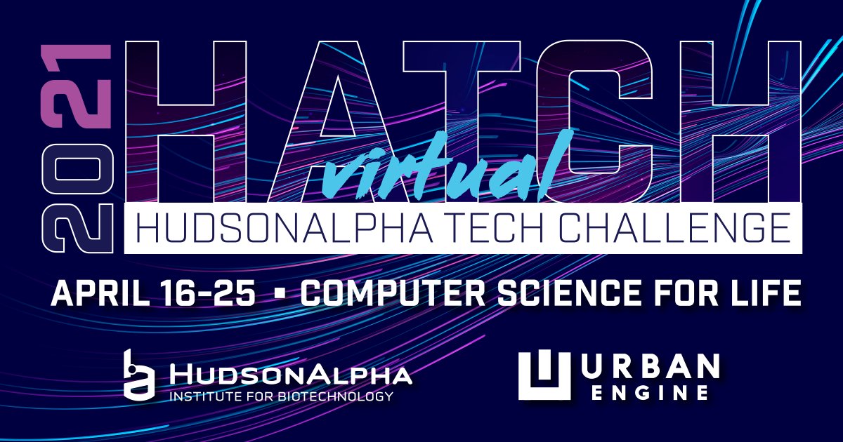 HAEdOutreach's tweet photo. EDUCATORS: Looking 4 a unique way to get your students interested in the life sciences? Sign them up 4 the @hudsonalpha Tech Challenge! This virtual #hackathon is open to high school students (16+). Oh, did we mention $5,000 is up for grabs? 🤑 #HATCH2021
https://t.co/oMuluUaTC2 https://t.co/u7ucYEIyIf