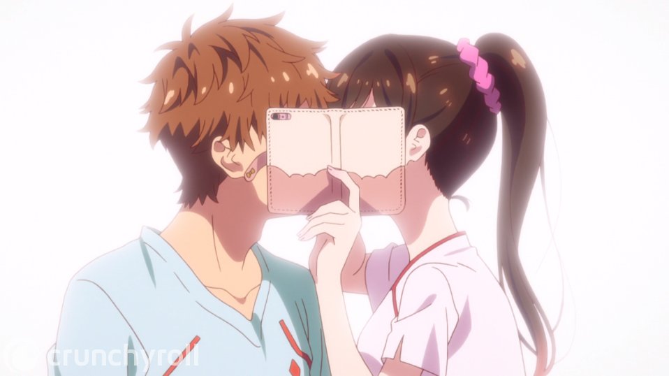 Crunchyroll.pt - Primeiro beijo 😳💋 ⠀⠀⠀⠀⠀⠀⠀⠀ ~✨ Anime: Rent-A-Girlfriend