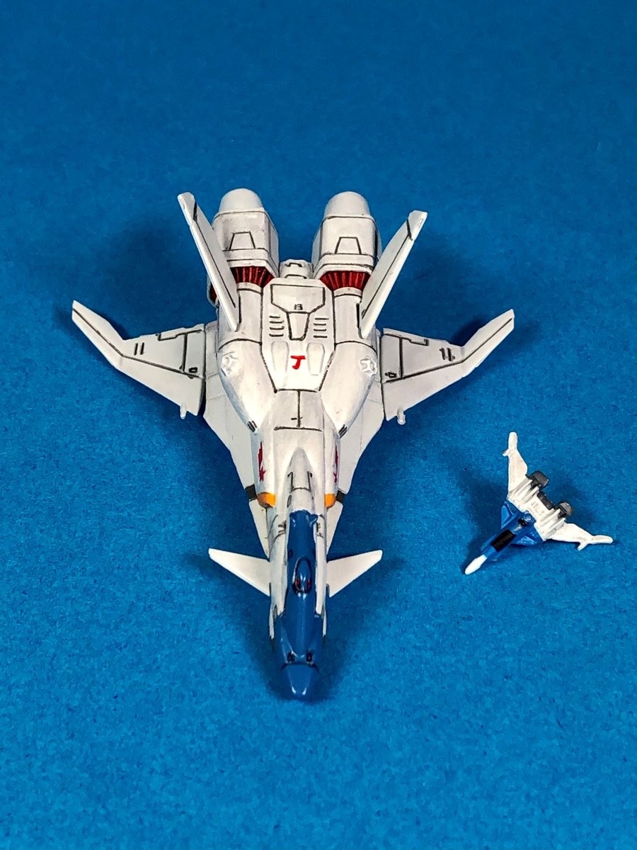 コスモフリート　グランメカニクス　クラッシャージョウ　ミネルバ & ファイター1 クラッシャージョウ」コスモフリートコレクショングランメカニクス02