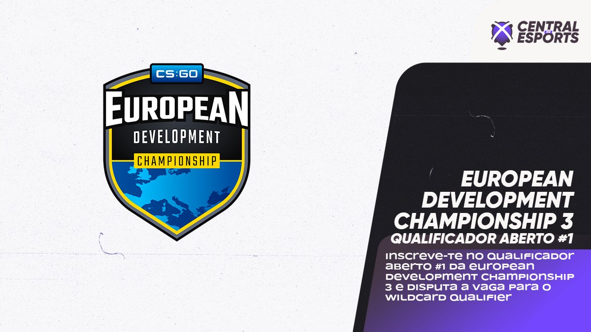 CentralDEsports's tweet photo. Amanhã: @edenesportsgg European Development Championship 3 - Qualificador Aberto #1 🏆

🗓️ sábado, 13 de março
⌚ 14h00🇵🇹 +1🇪🇸
⚠️ 13h55🇵🇹 +1🇪🇸

👉 https://t.co/9hmo3CfeIU

- Mais torneios em: @CSManagerPT

#CDEcups #CDEedc https://t.co/s07sS6TJTt