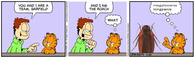 garfield knows his roaches https://t.co/oq8Gc8wzam 
