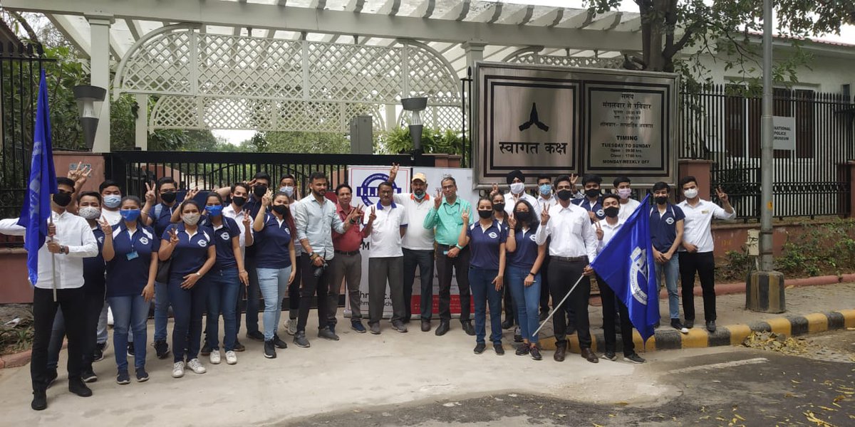 DashneetB's tweet photo. We start celebration of 75 years of India's Independence "75 weeks before" Independence day 
#heritagewalk #AzadiKaAmrutMahotsav #IndependenceDay #Independent #FridayMotivation #fridaymorning #FridayFitness 
@delhi_iihm @AADirIIHMDELHI @subornobose @india_tourism https://t.co/87PWyrE9G4