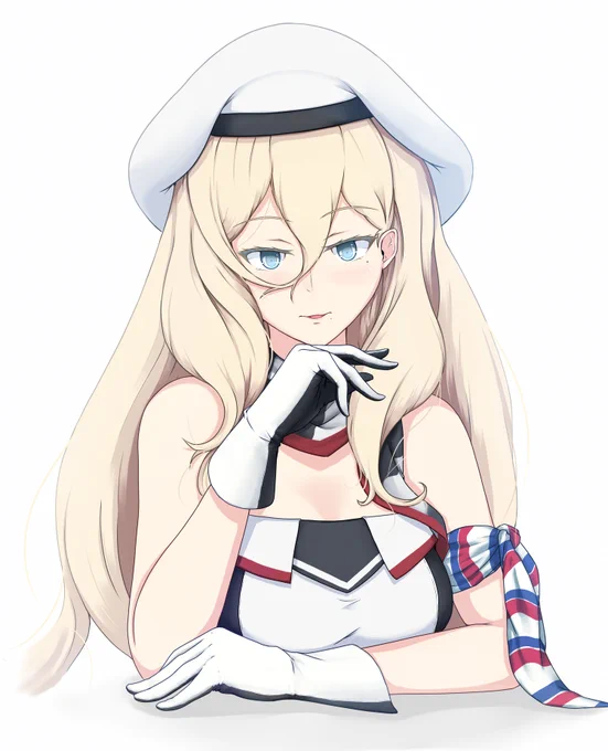 #見た人も無言で金髪美少女貼れ 