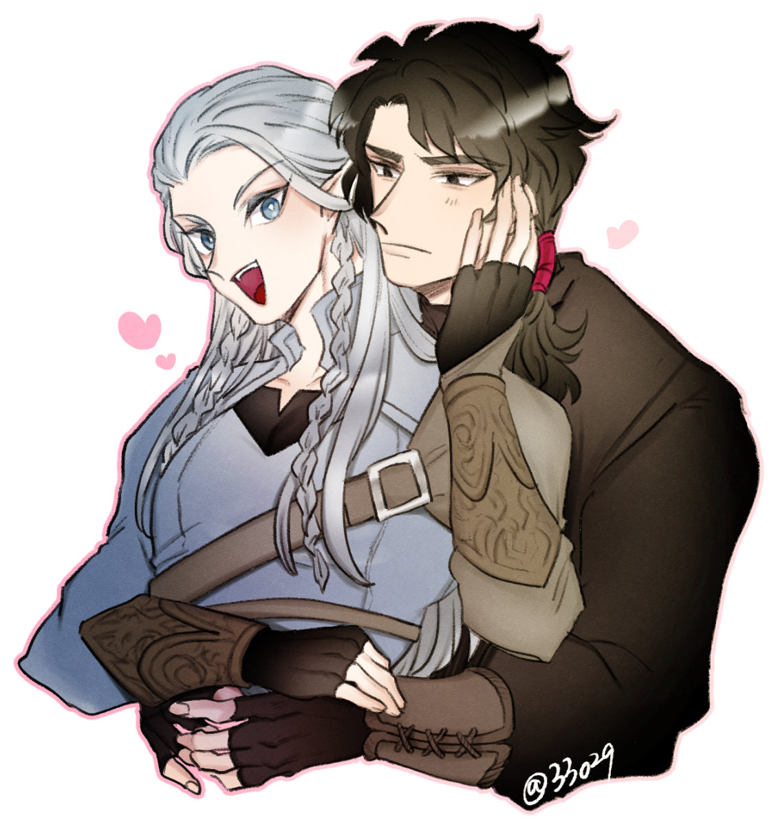 「5億年ぶりに描いたトゥーベレちゃん 」33oのイラスト