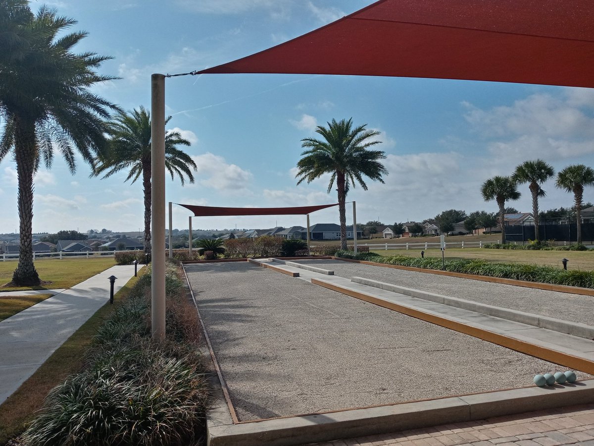 Bocce, the love child of bowling and croquette. More fun than you can imagine!