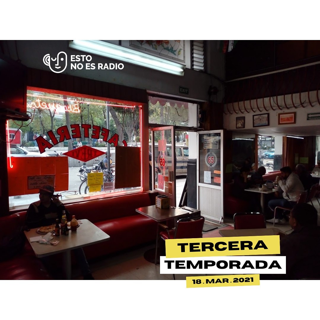 estonoesradio's tweet photo. Estamos por estrenar nuestra 3ra temporada ✨ y en Ig (@ estonoesradiomx) les estamos invitando a un recorrido visual de las historias que vienen. Empezamos aquí, en este café de resistencia 🔥💃
¿Alguna vez lo visitaste? 
Nos escuchamos el 18 de marzo🗓️ https://t.co/D47LxWrIVY