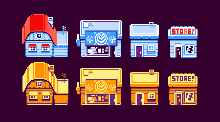 bif_pixel's tweet photo. @ricardojuchem Hello, I'm Leonardo, a brazilian pixel artist currently working on @UltBombSquad. Thanks for the opportunity to share our pixel stuff on #PixelFriday ahahah, I bet they will be among a lot of amazing artists! Cheers! https://t.co/FO8Wjs8O6R