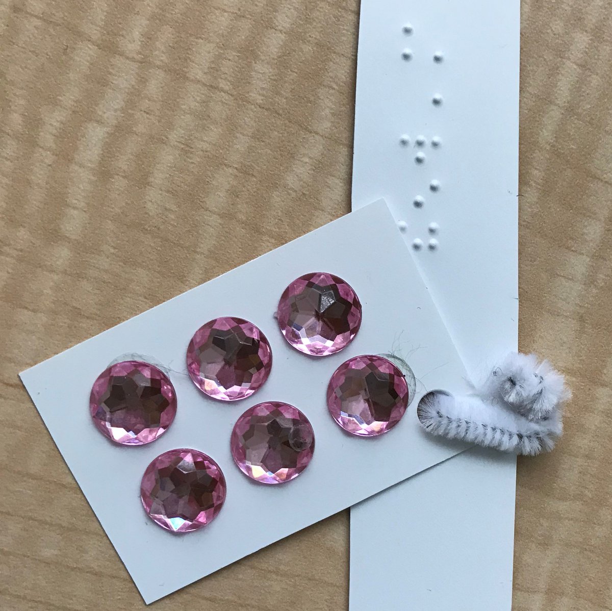 BrailleMatters's tweet photo. Braille bracelet used at the @CNIB Braille Carnival last year. Sign up to join us for #SpringIntoBraille on March 21! https://t.co/PXp4YYqiNz Meet the Ontario Regional #BrailleChallenge competitors @BrailleInst @VisionLossRehab #BrailleIsLiteracy https://t.co/0rdVVNppdt