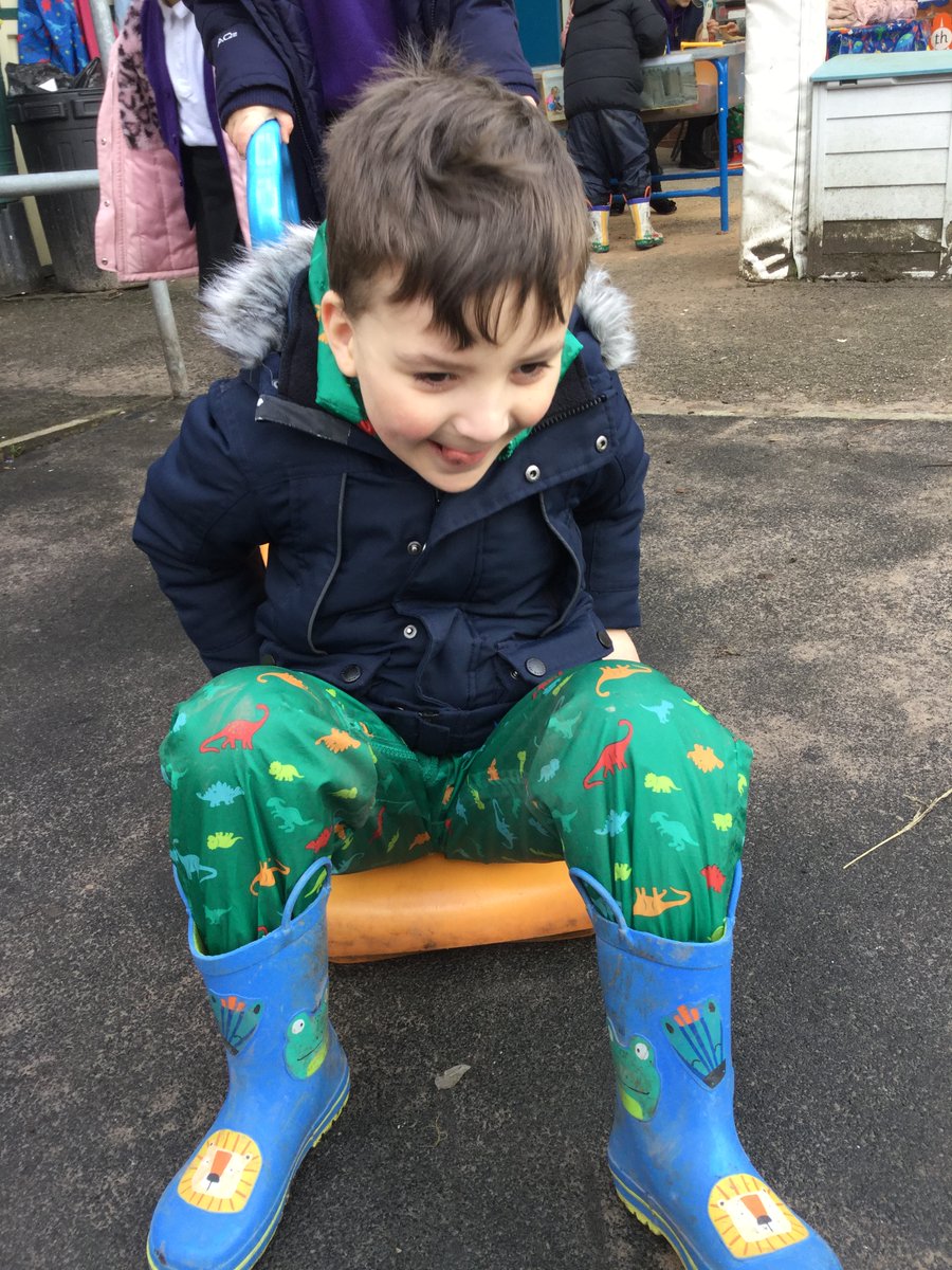 Fun in the great outdoors! We wrapped up and embraced the rain this week... mud pies, puddle jumping and making balancing beams! <a href="/RPSRadcliffe/">Radcliffe Primary</a> #eyfs #nursery #outdoors #takingrisks #learningthroughplay