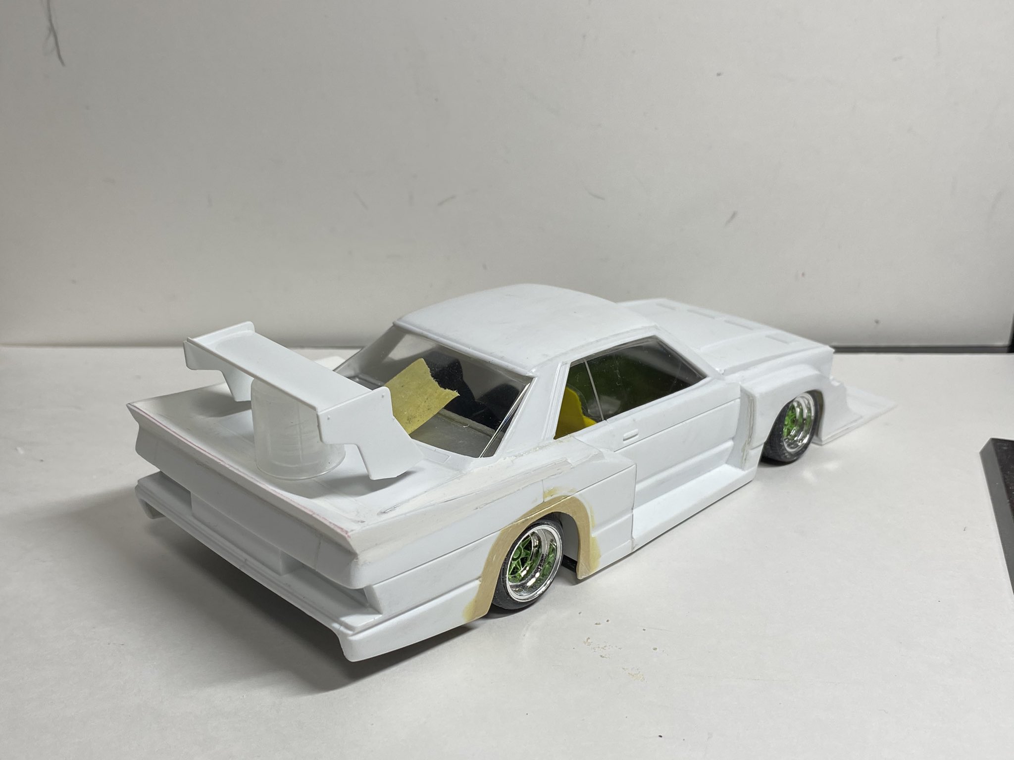 1円スタート 1/24 ジャパン2D 完成品 街道レーサー シルエット 旧車
