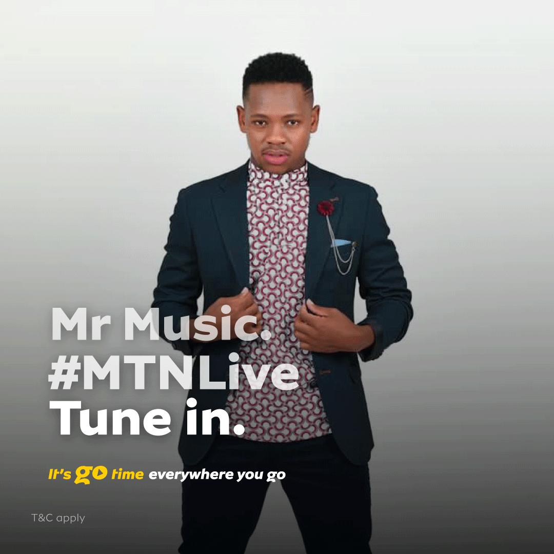 The charismatic, humble and soulful @real_mrmusic is going live with us right now on our Instagram page (<a href="/MTNza/">MTN South Africa</a>). Tune in to the conversation, join in on the fun and you could win 1GB of data. #ItsGoTime T&amp;C apply