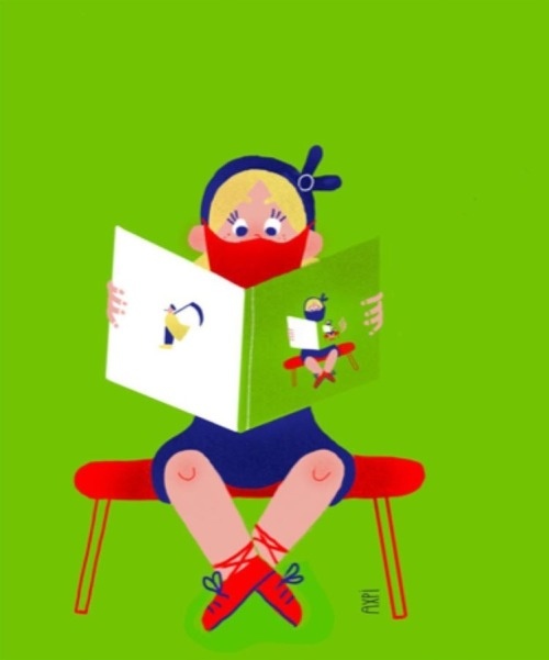 Readlax_Reading's tweet photo. Self-reading today (illustration by Ainara Azpiazu Aduriz) #selfreading #readlax #readaloud #speedreading #readmore #read #reading https://t.co/erxgWr4zYF