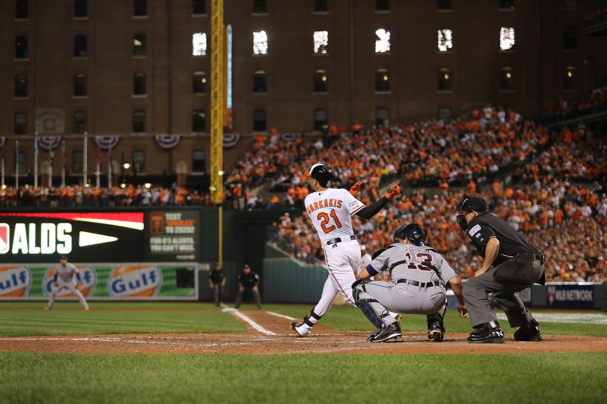 Orioles's tweet photo. Congrats to Nick Markakis on his retirement from baseball after an incredible 15-year career.

Thank you for the memories, the hustle, and your countless contributions to this organization. Best of luck in your next chapter, Nick! https://t.co/T9IGMflOSG