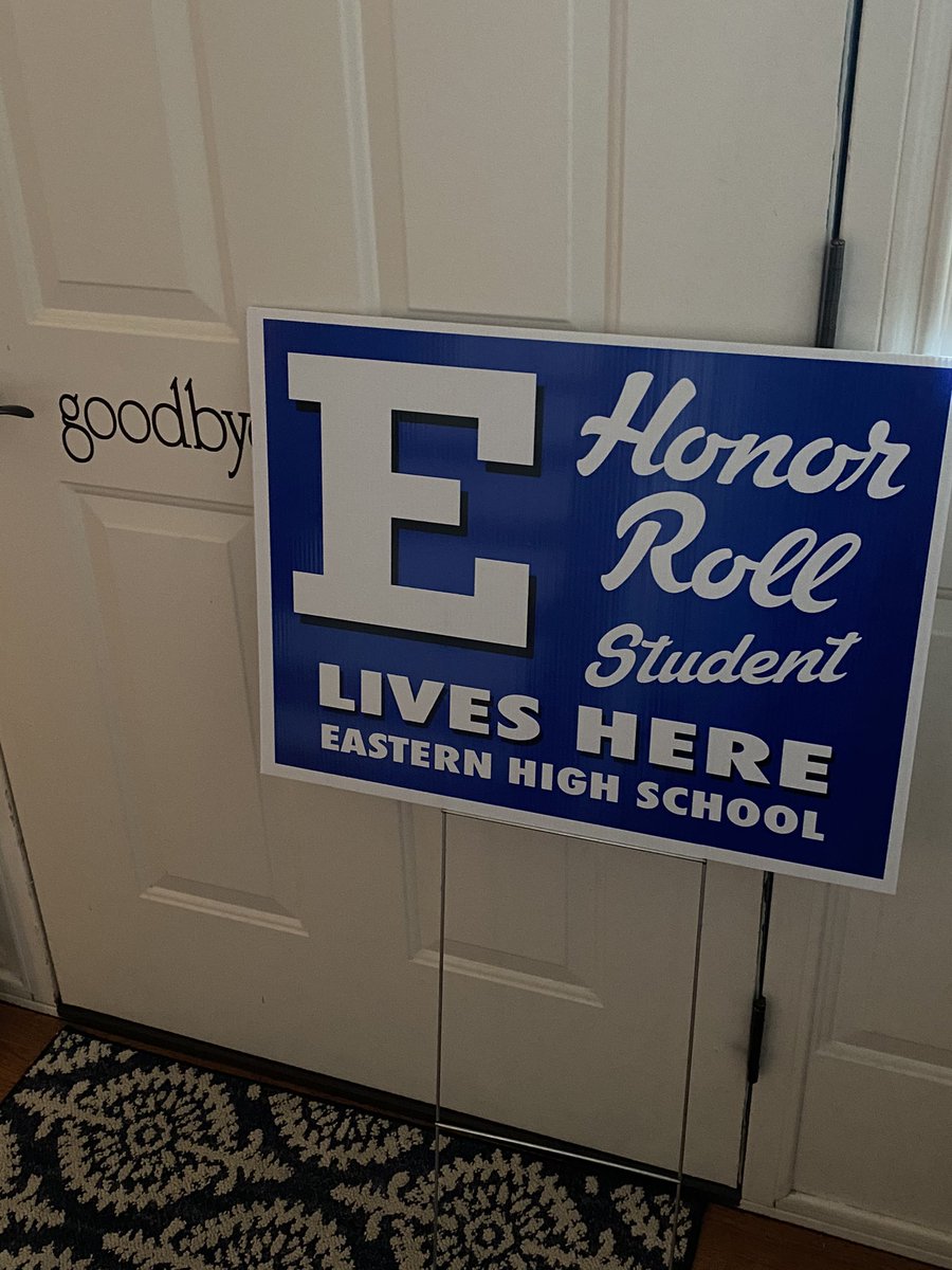 Thank you <a href="/DrOEasternHS/">Dr. Orman</a> and teachers for the delivery this morning! Proud of my girl! #EHSspirit