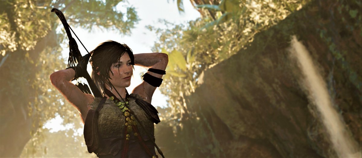 Sourass6's tweet photo. Came back to SOTTR recently...
I kinda forgot it was that pretty !

#tombraider #PhotoMode #laracroft #ShadowOfTheTombRaider https://t.co/xreJ9L1cOC