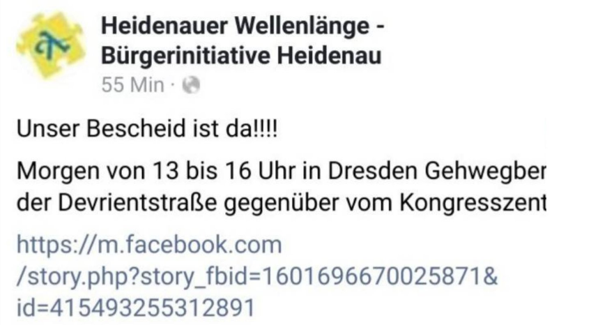 ddwiedersetzen's tweet photo. Die rechtsradikalen Akteur*innen der „Heidenauer Wellenlänge“ sind auf den #Querdenken-Zug aufgesprungen. Sie bezeichnen sich selbst als „Bürgerinitiative“. Im Kern handelt es sich aber um eine Hand voll weit vernetzter #Nazis. #NoNPD #NoAdPM #NoPegida #NoNazis #DD1303 https://t.co/OxeWLJi0PY