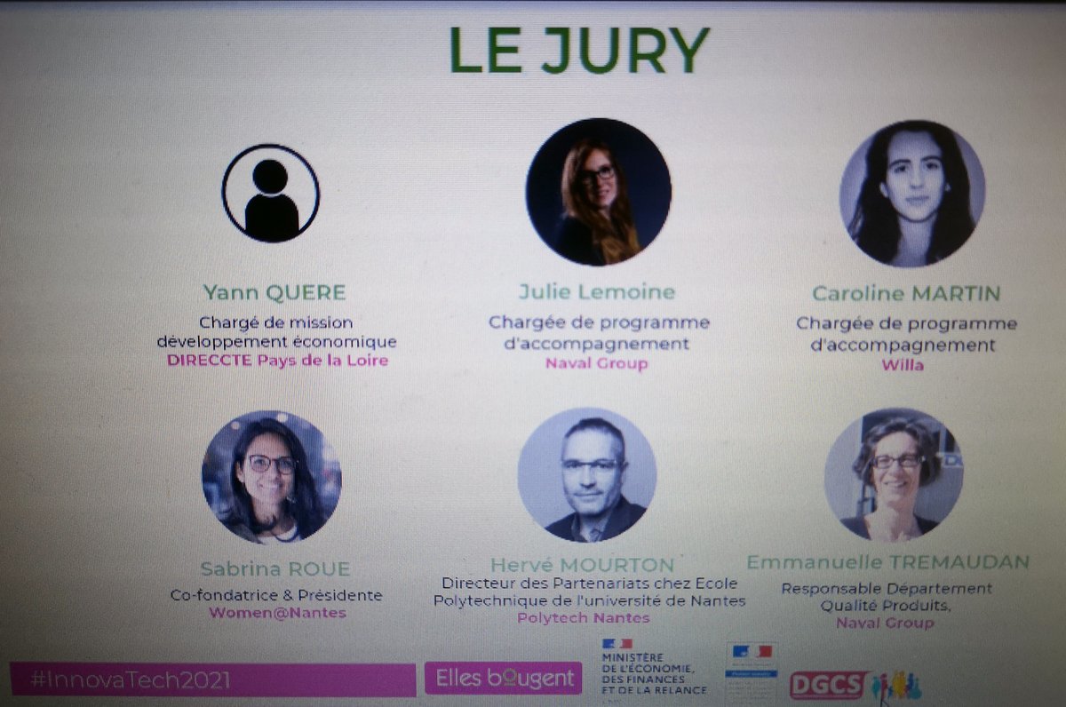 Polytech_Angers's tweet photo. #innovatech2021 Les pitchs ont commencé ! Les équipes sont en train de défendre leur projet auprès du jury... 

Les thèmes des projets :
🏫2 équipes sur l'école de demain, 
🌇2 équipes sur la ville durable

On attend les résultats⏱️ https://t.co/vDR2aQ11gs