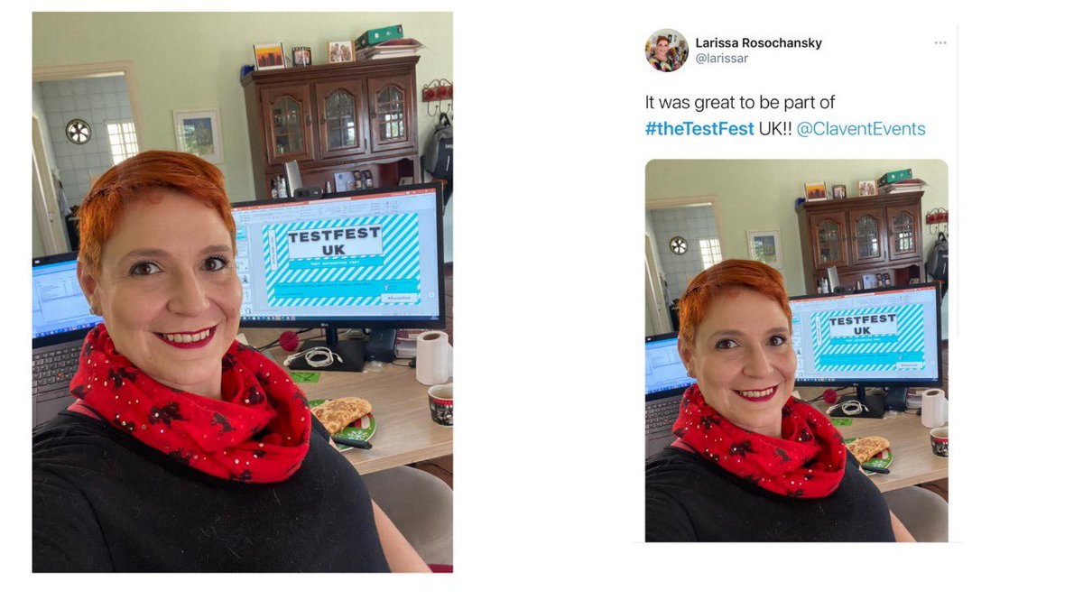 testconsummit's tweet photo. Thank you @larissar @christovskia @Geosley for posting your selfies. 😍😍 Congratulations Chris for winning the voucher:)
#thetestfest @testconsummit @Innominds #UK https://t.co/46b6UzqRn6