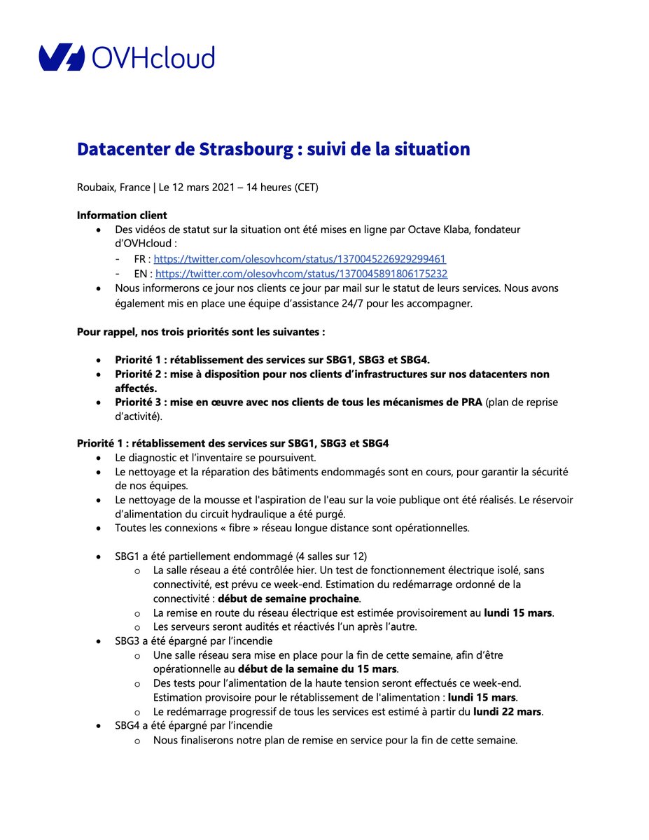 OVHcloud France tweet media