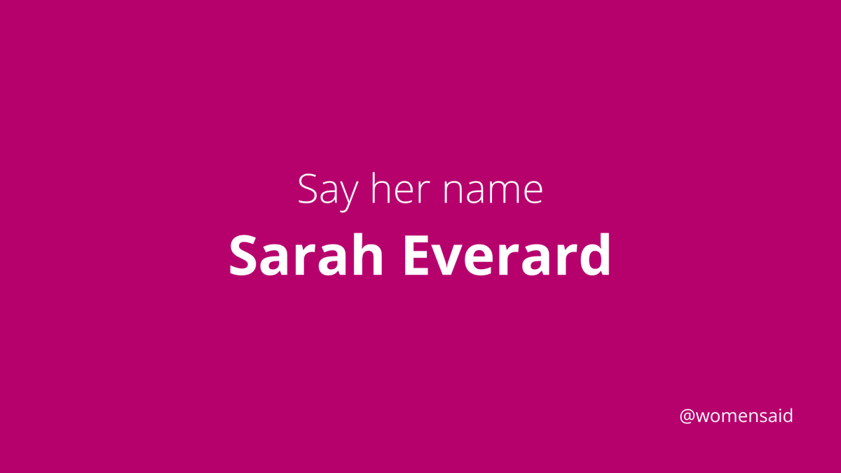 Sarah Everard was simply walking home.

She followed all the societal ‘rules’ that are unequally placed on women in order for them to ensure their own safety.

Yet, Sarah was still unsafe. She didn’t make it home.

#notallmenbutallwomen