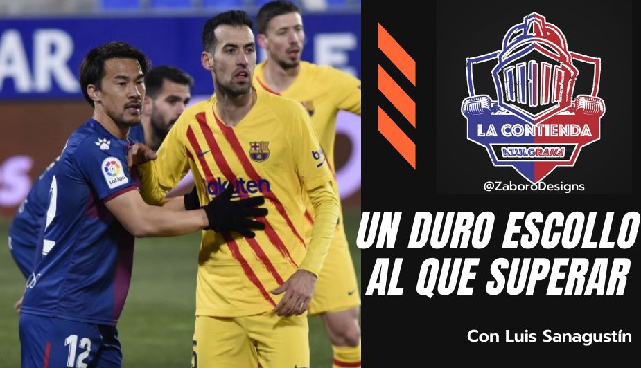 LCAzulgrana's tweet photo. 🎙️UN DURO ESCOLLO AL QUE SUPERAR🎙️

La #SDHuesca visita el lunes al FC Barcelona, en una jornada que podría suponer la obligación de puntuar en caso de que el resto lo haga. 12 jornadas, 12 finales. Con @Luissl98 analizamos toda la previa. 

https://t.co/aIpX5ISG23 https://t.co/A8i1LOitNC