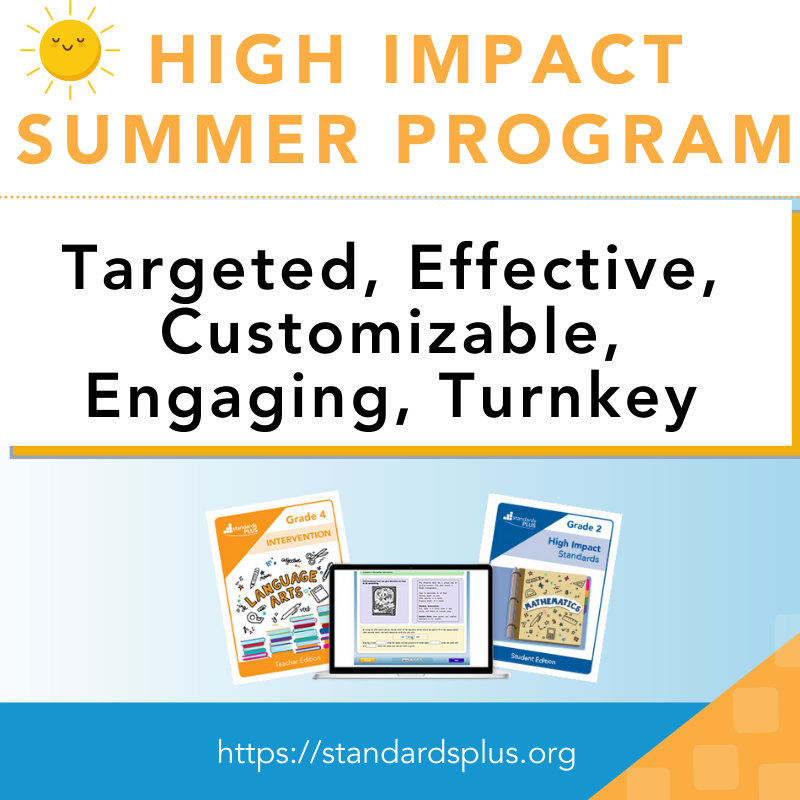 standardsplus's tweet photo. The Standards Plus High Impact Programs is targeted, effective, customizable, engaging, and turnkey. Learn more: https://t.co/HVdjgYFsgq https://t.co/3Gn4av25OI