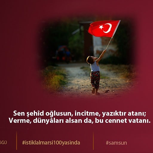 İstiklal Marşımız 100 Yaşında  .. <a href="/havzailcemem/">Havza İlçe MEM</a> <a href="/CoskunESEN57/">Coşkun ESEN</a> <a href="/samsunmem/">Samsun İl Milli Eğitim Müdürlüğü</a> <a href="/TCSamsunValilik/">T.C. Samsun Valiliği</a> <a href="/zulkifdagli/">Doç. Dr. Zülkif Dağlı</a> <a href="/ziyaselcuk/">Ziya Selçuk</a> #istiklalmarsı100yasında