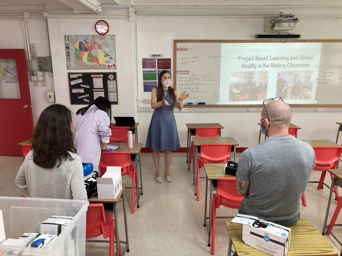 MsRichardhk's tweet photo. Enjoyed presenting on gamification, project based learning and virtual reality in the history classroom at PD@DSC, as well as presenting a PE app in the demoslam
#PDDSC21 #hisory #PE #teacher #internationalschool #HongKong #DSCS https://t.co/9KPxcJ9fx4