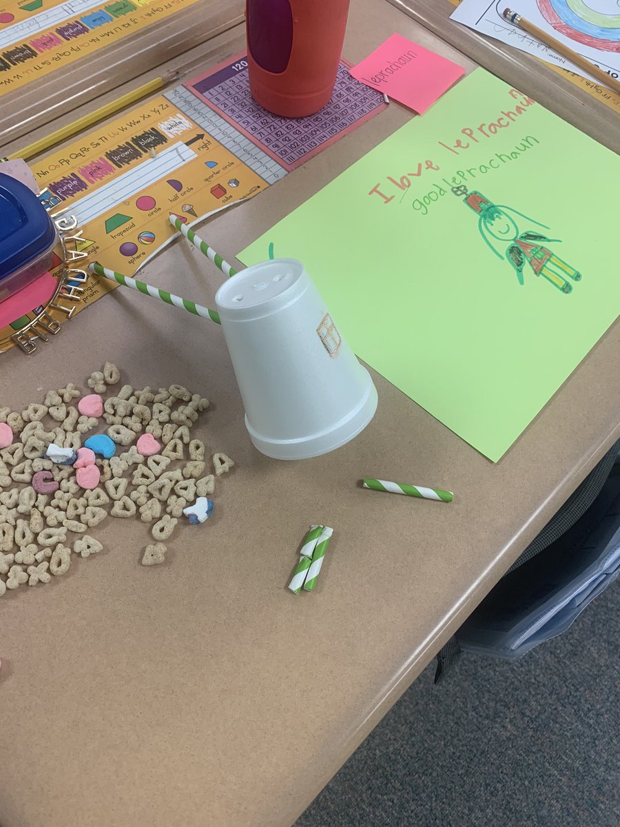 PLB Stem Challenge....make a trap for the ☘️ leprechaun.<a href="/CENT_Tweets/">Centennial Panthers</a>