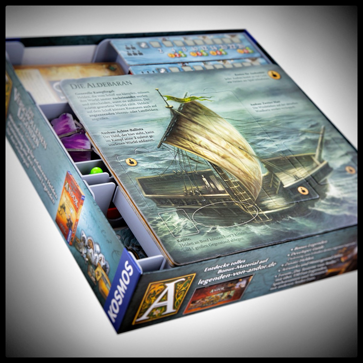 Feldherr's tweet photo. Andor needs heroes. 💪🏽 Heroes need equipment. ⚔️ And you ... you, my friend, will need to keep the overview. 👀
Keep your kingdom safe and in order with these Organizer solutions for the #LegendsOfAndor 👉🏼 https://t.co/fmRwCgxsRZ
#kosmosgames #andor #boardgames #tabletopgames https://t.co/mmRObZLfvH