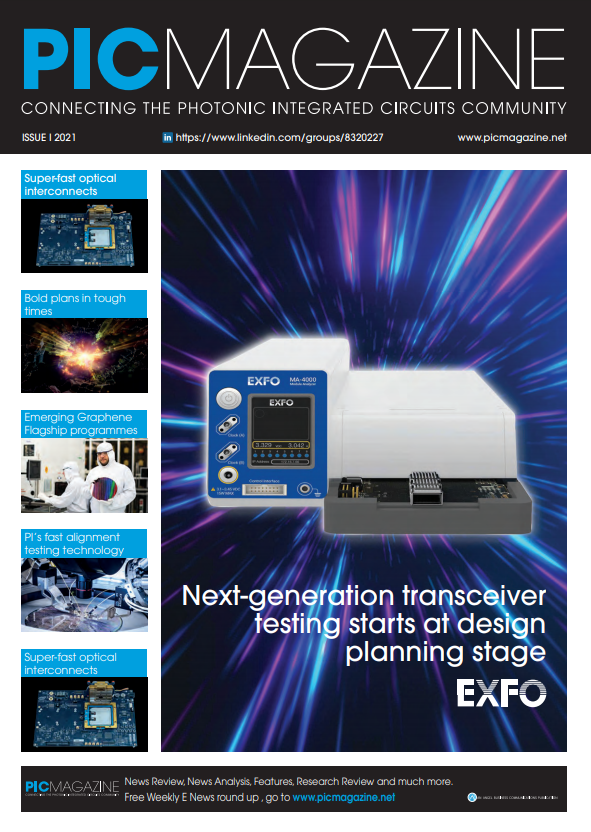 EXFO's tweet photo. Next-gen #transceivertesting: François Robitaille shared his insights with @picmagazine_net on what is happening at the design phase and what trends he expects as 2021 unfolds. Read his Q&amp;A on p.12! #PIC https://t.co/UVjhBkh8Vu https://t.co/ZUrYvXZfKe