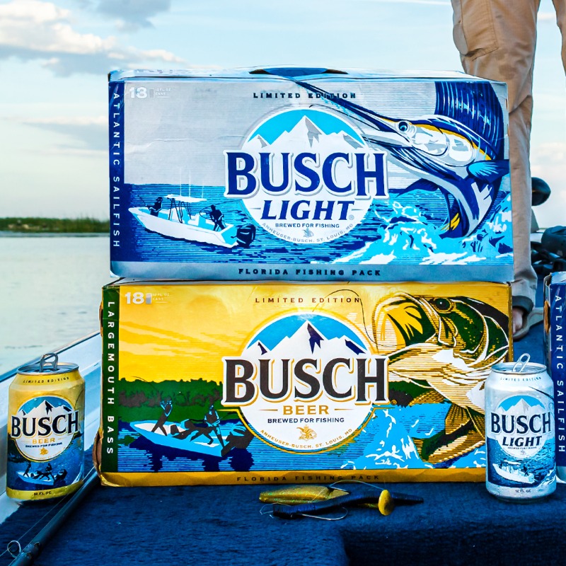 Busch Beer on X: 🎣FISHING CANS ARE HERE🎣 Reel 'em in while you