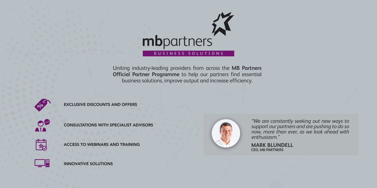 WeAre_MBP's tweet image. Many of our expert partners such as @RymanBusiness, @RoamingExpert &amp;amp; @MotivatesLtd are supporting MBP’s official partner network to improve efficiencies, capabilities and output through our new Business Solutions initiative! 

#TeamMBP #BusinessSolutions #PartnerProgramme