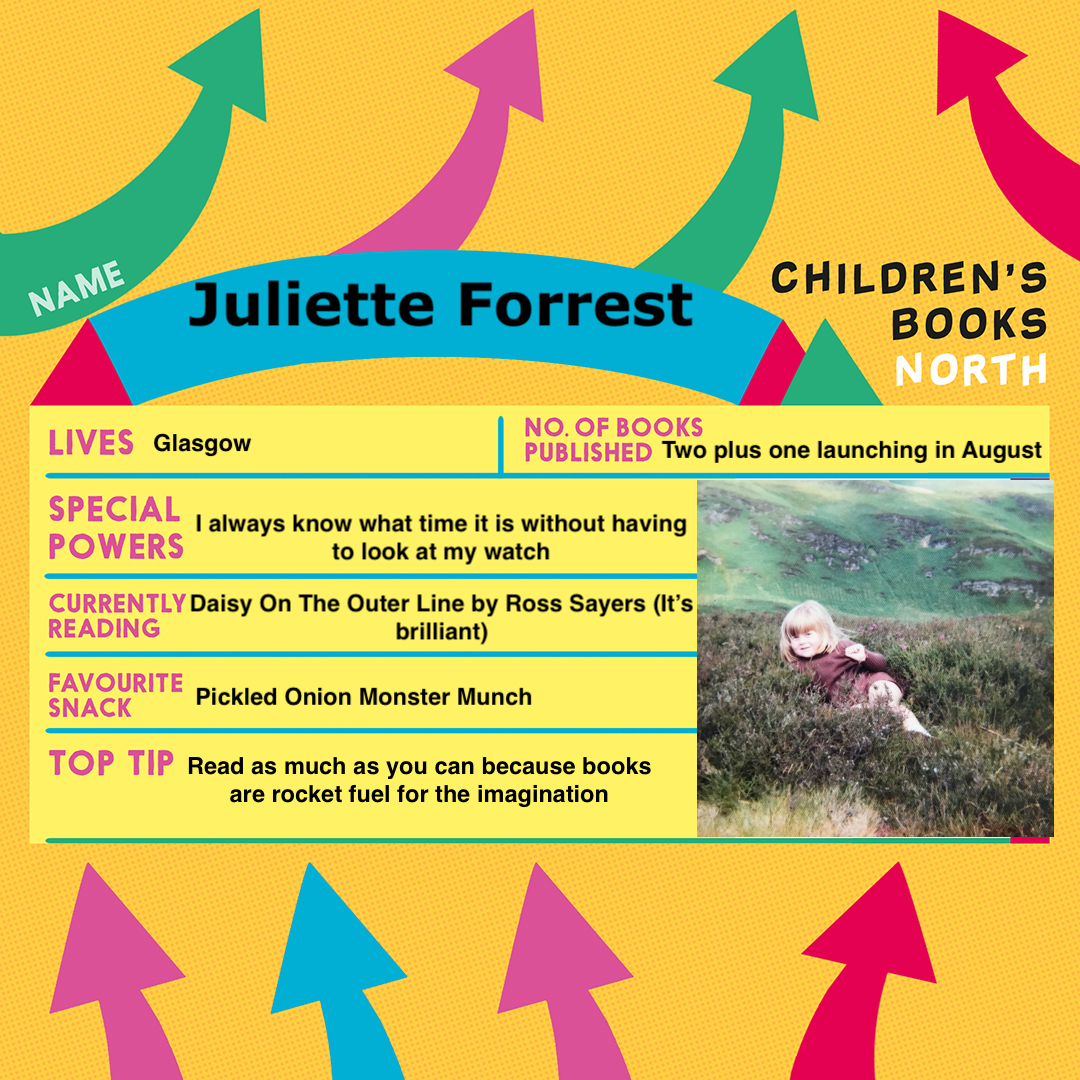 Here is my new author profile for @books_north which I'm delighted to be joining. The picture was taken back in the days I could run up and down the Scottish hills without breaking into a sweat. 

#ChildrensBooksNorth