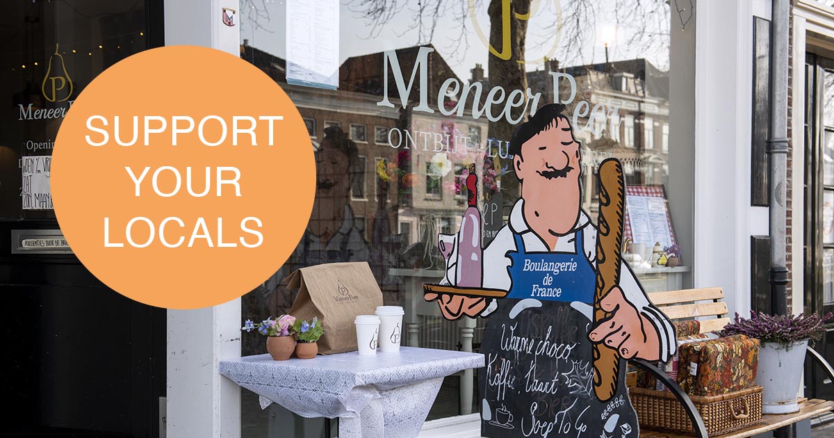 Nog even volhouden en dan mag de horeca hopelijk weer open. Tot die tijd serveert Meneer Peer heerlijk zoet &amp; hartig. To go! #supportyourlocal #pijlsweerd #lockdown