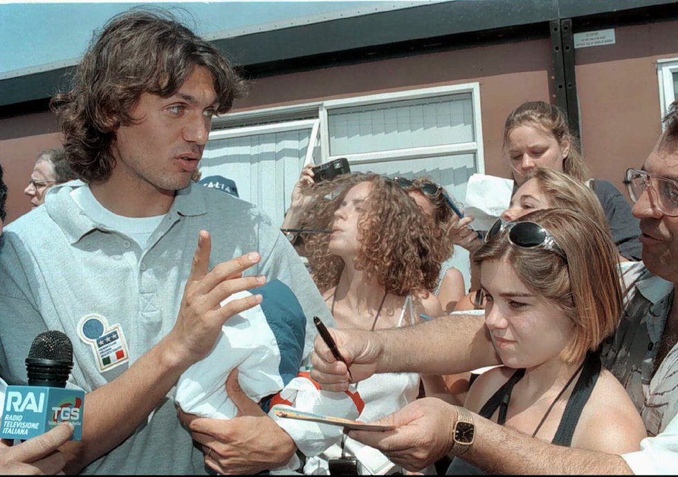 Paolo Maldini, 1996.