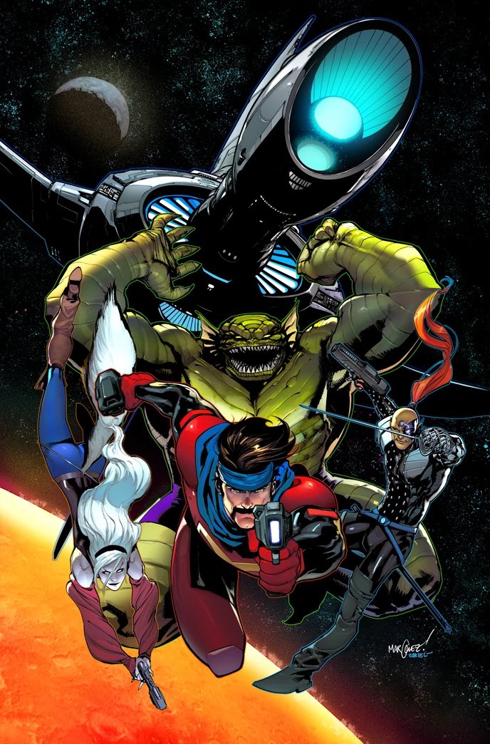 TheRealOffido's tweet photo. Question: Is there room for both the Guardians of the Galaxy and the Starjammers in the MCU? 

@Marvel #TooManyMen https://t.co/ocsaxdpDuJ
