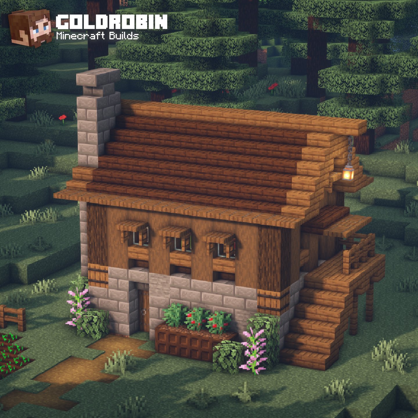 Goldrobin Simple Survival House Minecraft T Co P5txiikrwo Twitter
