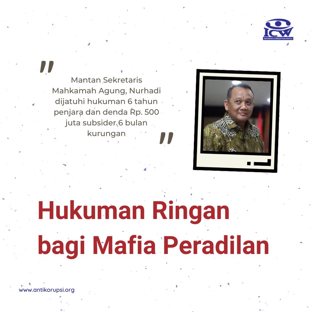 Indonesia Corruption Watch tweet media