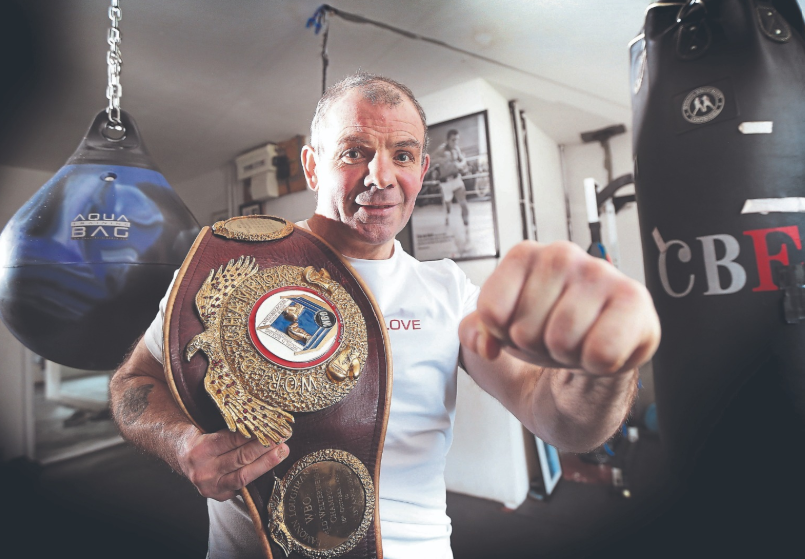 irishnewssport's tweet photo. In tomorrow’s Irish News daily paper and online at https://t.co/no5vPzmm6a: Next month marks 25 years since Eamon Loughran’s last fight – Neil Loughran talks to the Ballymena man about the highs and lows of life inside and outside the ropes. https://t.co/fdtshAwlv4