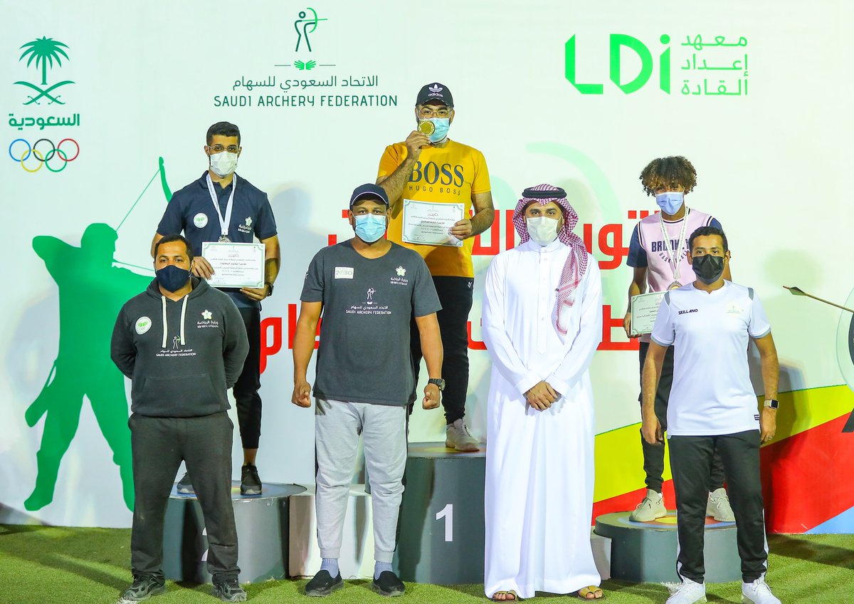 SaudiArcheryFed's tweet photo. 🥇🥈🥉 https://t.co/9VYfx6Zbqc