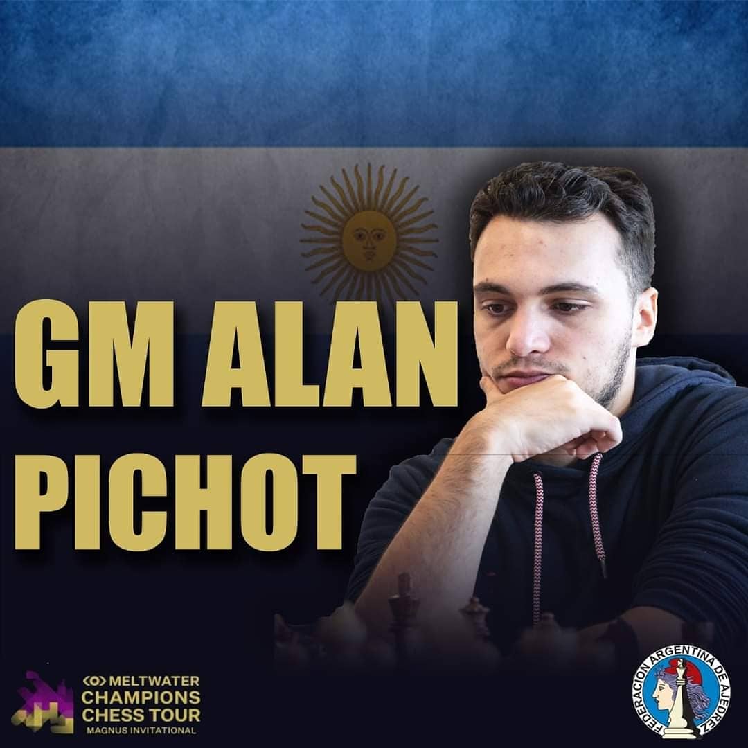 El orgullo de Alan Pichot por jugar el torneo de ajedrez online más fuerte  de la historia: Ganarle a uno o a dos sería épico