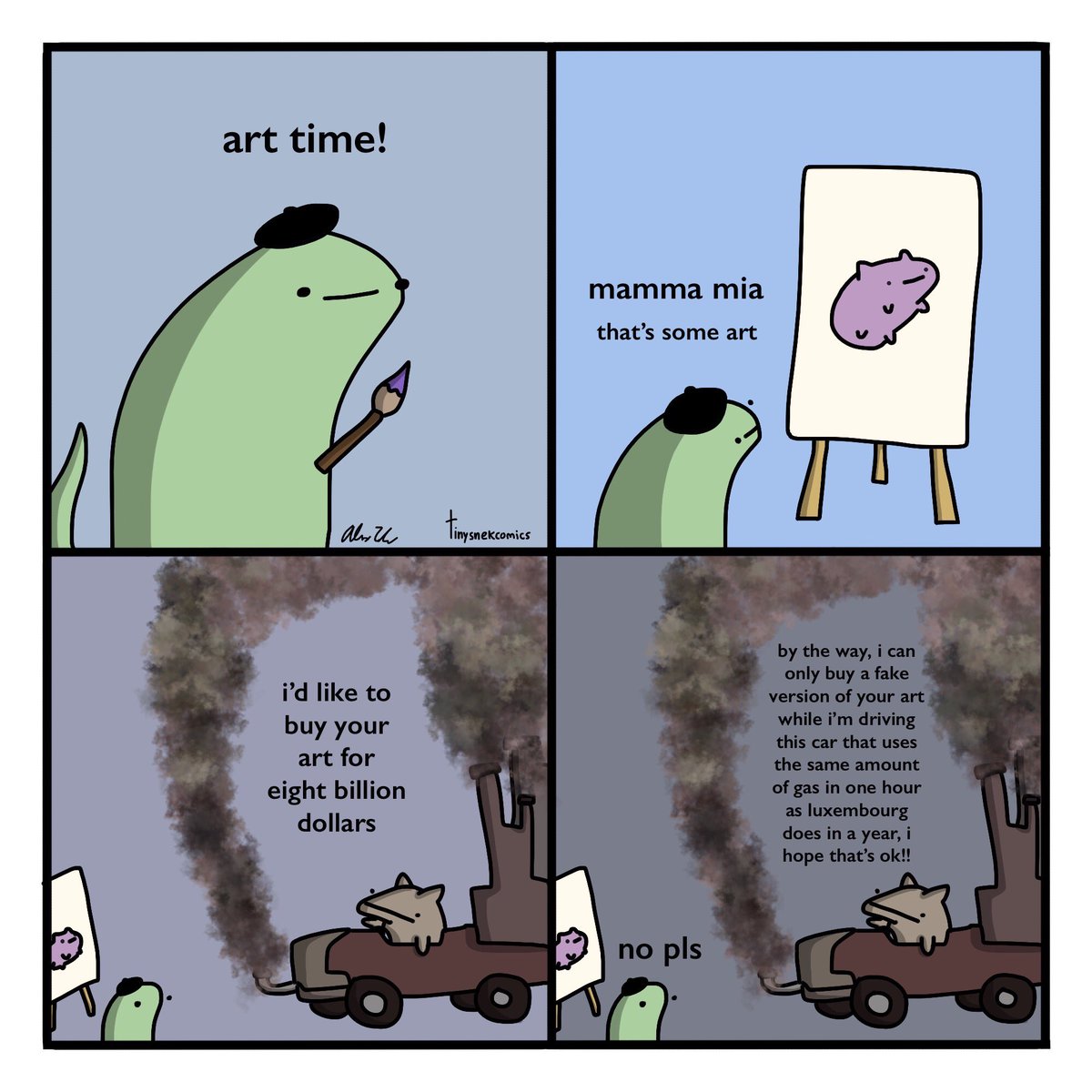 tinysnekcomics's tweet image. 