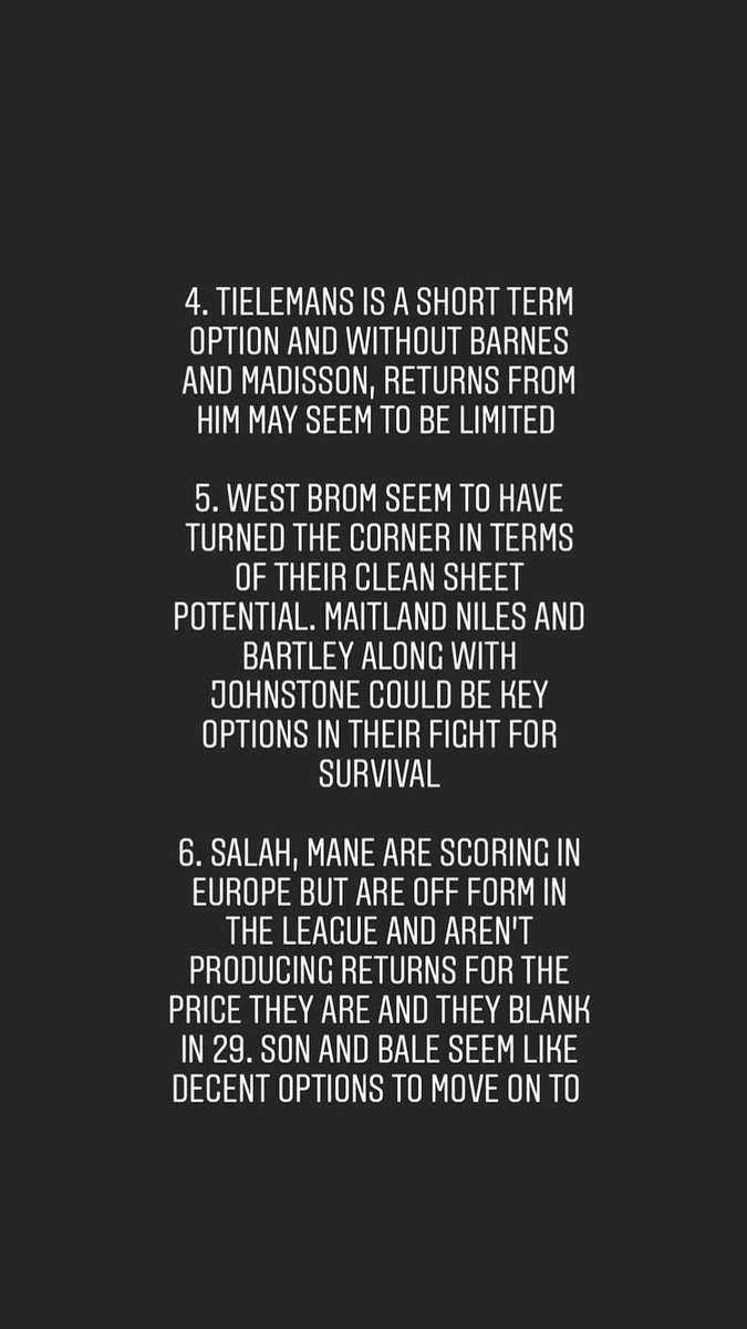 TGoalDifference's tweet image. Gw-27 Takeaways #fpl #goaldifference