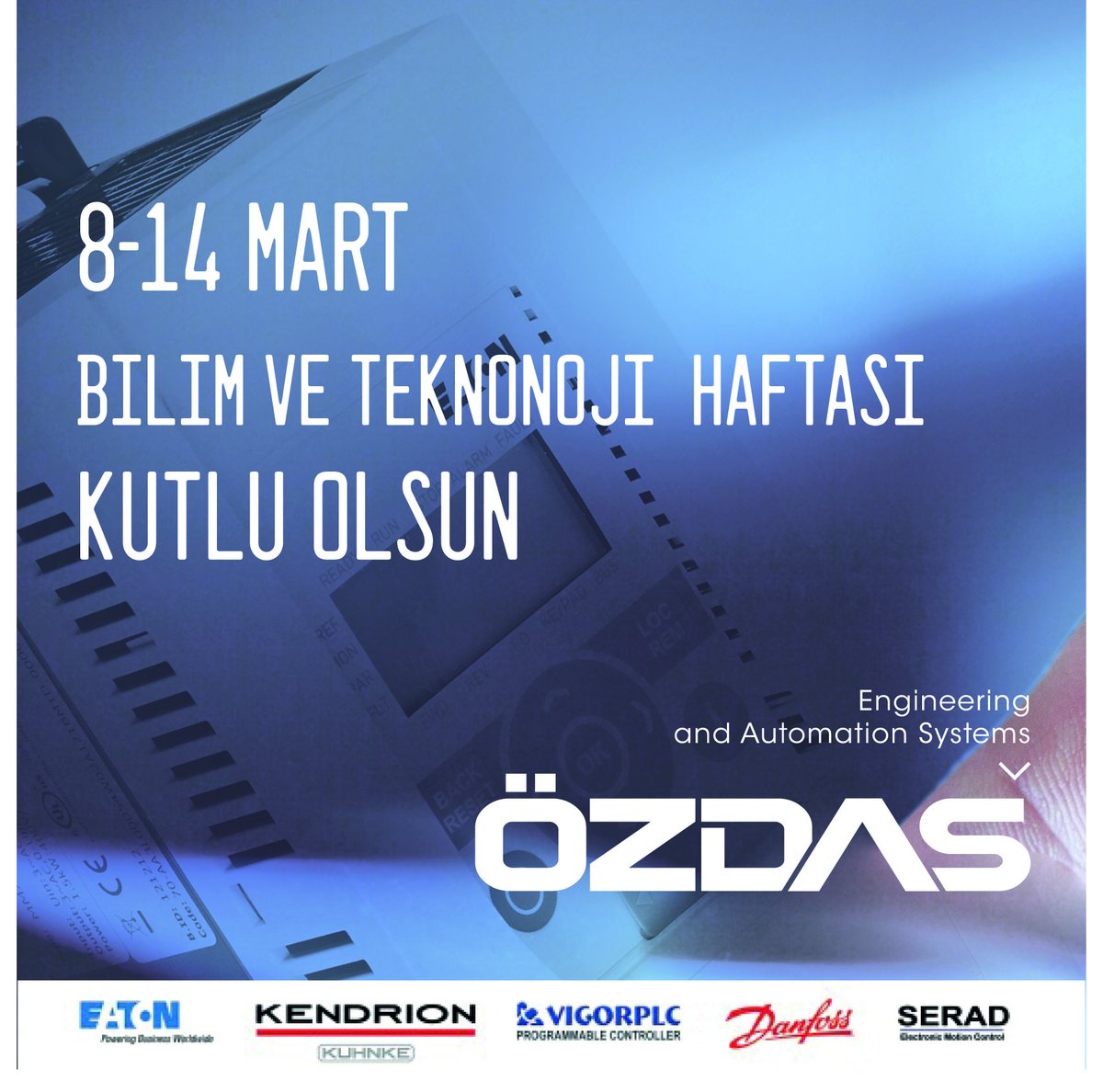 OzdasOtomasyon's tweet photo. Bilim ve teknonoji hatası kutlu olsun.
Özdaş Mühendislik
#automation #pls #otomasyon #machinery #eaton #hmi #metronix #kuhnke #serad #lafert #kendrion #vigor #enerji #servo #servomotor #plc #codesys #bilimveteknonojihaftası #bilim #teknonoji https://t.co/5KdQ1Ll9wX